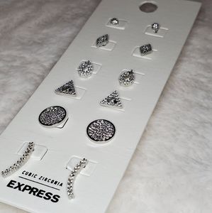 6 Pairs of Stud Earrings